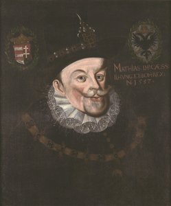 Portret van keizer Matthias II door Unknown